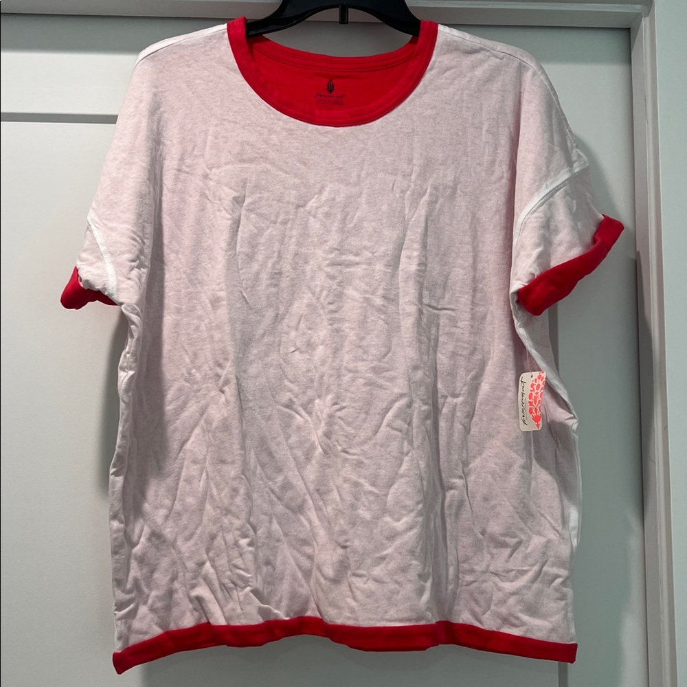 Red and White T-Shirt